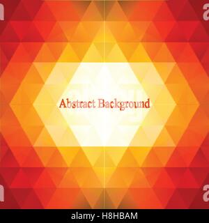 Abstract triangoli sfondo pattern. Mosaico colourful. Può essere utilizzato per coprire prenota, brochure, volantini. Illustrazione Vettoriale Illustrazione Vettoriale