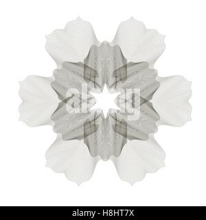 Ornamento geometrico. Arabescato Rosette Illustrazione Vettoriale