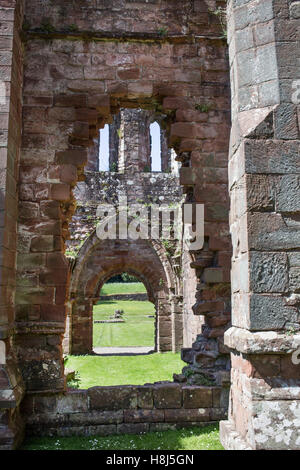 Furness Abbey in Cumbria, Regno Unito Foto Stock