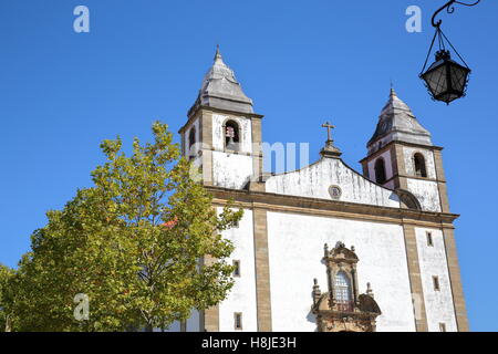 CASTELO DE VIDE, PORTOGALLO: la chiesa di Santa Maria da Devesa Foto Stock