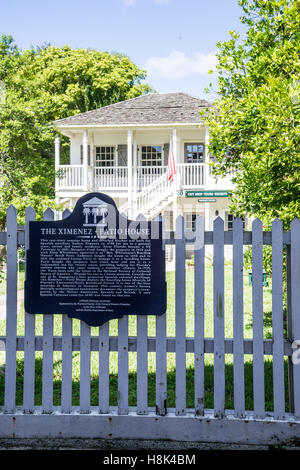 Sant'Agostino Florida Ximenez-Fatio Casa Museo Storico Foto Stock