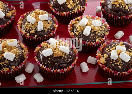 S'more tortine Foto Stock