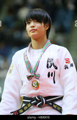 Porta di Chiba Arena, Chiba, Giappone. Xiii Nov, 2016. Uta Abe, Novembre 13, 2016 - Judo : Kodokan Cup 2016 Donna -52 kg al Porto di Chiba Arena, Chiba, Giappone. © YUTAKA AFLO/sport/Alamy Live News Foto Stock