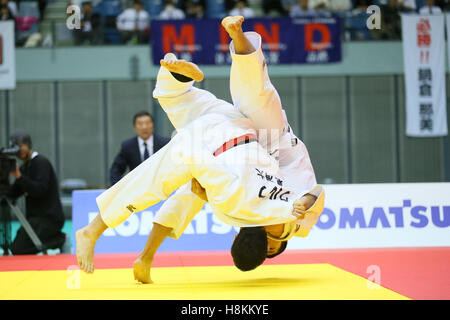 Porta di Chiba Arena, Chiba, Giappone. Xiii Nov, 2016. Lupo Aaron, 13 novembre 2016 - Judo : Kodokan Cup 2016 uomini -100 kg a Chiba Port Arena, Chiba, Giappone. © YUTAKA AFLO/sport/Alamy Live News Foto Stock