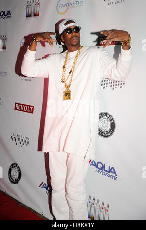Il rapper Chainz 2 arriva al Palms piscina presso il Palms Casino Resort per Diddy's post Floyd Mayweather lotta conquistare Canelo Alvarez il 14 settembre 2013 a Las Vegas, Nevada. Foto Stock