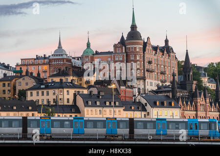 Stoccolma, Svezia - Gamla Stan, altrimenti chiamato la Città Vecchia è uno dei più grandi e meglio conservate città medievali centri in Foto Stock