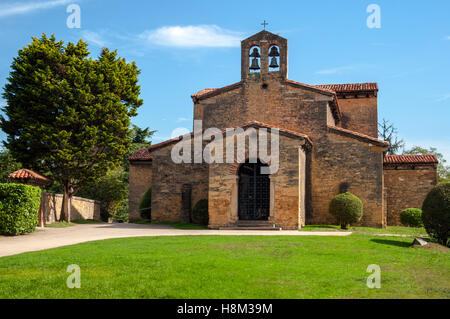 Chiesa di San Julián de los Prados Chiesa, Oviedo Foto Stock