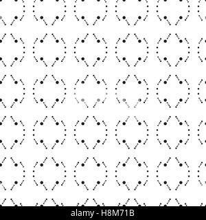 Modello senza giunture. Moderna ed elegante struttura. Ripetizione piastrelle geometrica Foto Stock