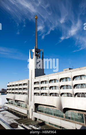 Stazione di Marina (Porto di Mare) nel porto di San Pietroburgo, Russia Foto Stock