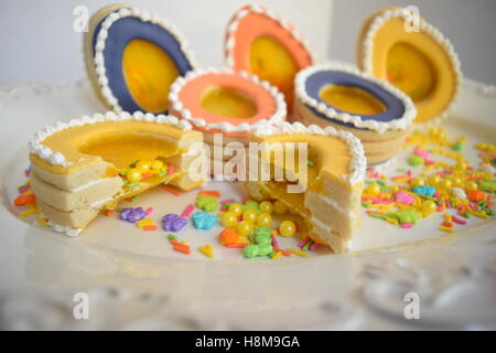 Pasqua gourmet a tema cookies Foto Stock