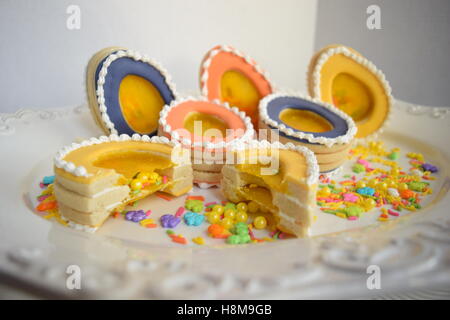 Pasqua gourmet a tema cookies Foto Stock