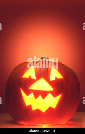 Zucca di Halloween Foto Stock