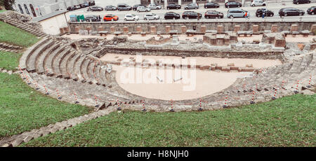 Teatro romano di trieste, in Italia in Friuli-venezia giulia Foto Stock