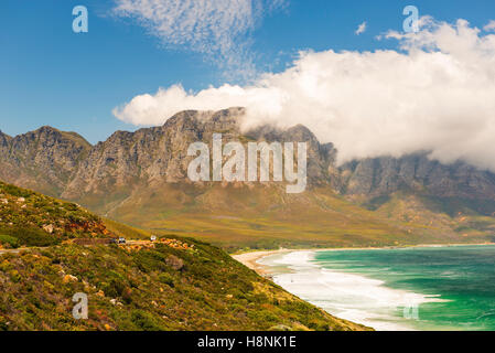 Victoria Road Unità turistica nella tabella di montagna del Parco Nazionale, Città del Capo Sud Africa Foto Stock