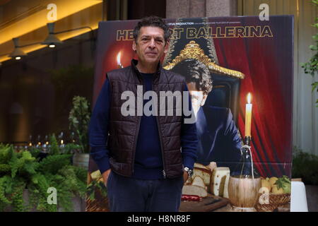 Roma, Italia. Xiv Nov, 2016. Attore italiano Ninni Bruschetta durante il photocall di 'quel bravo ragazzo", un film di Enrico Lando in Hotel Visconti Palace, Roma, Italia. © Matteo Nardone/Pacific Press/Alamy Live News Foto Stock