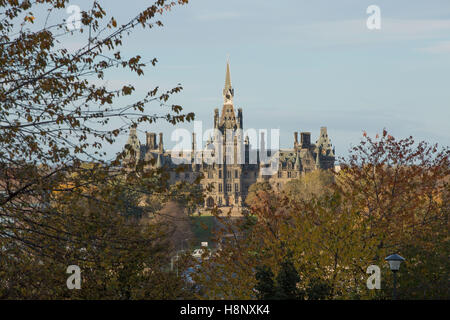 Edimburgo, Scozia, 5th, novembre 2016 viste esterne di Fettes College. Foto Stock