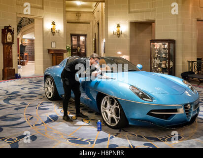 2016 Alfa Romeo Disco Volante Spyder Touring Superleggera di Milano Foto Stock
