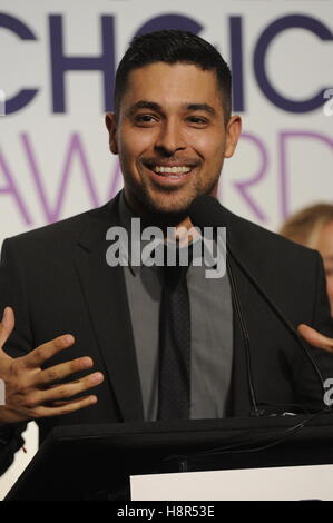 Beverly Hills, in California, Stati Uniti d'America. Xv Nov, 2016. Attore Wilmer Valderrama frequentare il People's Choice Awards candidature conferenza stampa presso il Paley Centre for Media il 15 novembre 2016 a Beverly Hills, la California. Credito: la foto di accesso/Alamy Live News Foto Stock