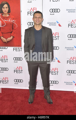 Hollywood, California. Xiv Nov, 2016. Pete Shilaimon assiste il "Jackie' premiere durante l'AFI FEST 2016 presentato da Audi a TCL teatro cinese il 14 novembre 2016 in Hollywood, la California. | Verwendung weltweit © dpa/Alamy Live News Foto Stock