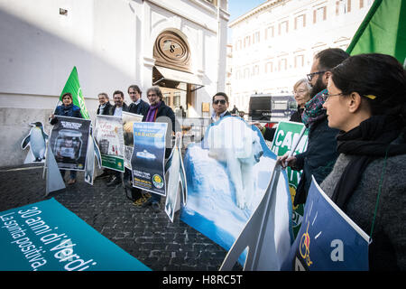 Roma, Italia. Xvi Nov, 2016. premere il tasto conferenza dal titolo "30 anni della nascita di Giuseppe Verdi. Presentazionein Piazza Montecitorio un documento/libro che parla delle conquiste fatte in Parlamento, le vecchie battaglie e reso di nuovo per l'Italia" Credito: Andrea Ronchini/Alamy Live News Foto Stock