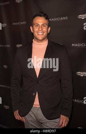 Los Angeles, California, USA. 15 Novembre, 2016. Ulisse Morazan arriva a maghi: Vita nell'Impossibile - LA Premiere a la vista sul Teatro Novembre 15th, 2016 a Los Angeles, California. Credito: la foto di accesso/Alamy Live News Foto Stock