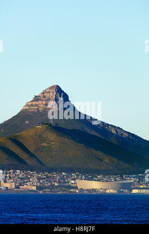 Sud Africa, Western Cape, Città del Capo e di Table Mountain Lions Head Foto Stock