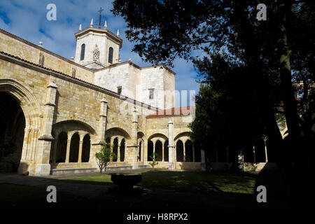 Basilica Cattedrale dell Assunzione della Vergine Maria di Santander, Spagna, Europa Foto Stock