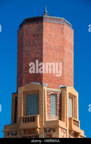 Riis Beach Tower, Gateway National Recreation Area, New York Foto Stock