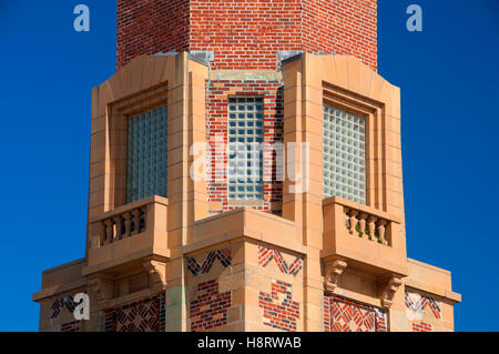 Riis Beach Tower, Gateway National Recreation Area, New York Foto Stock