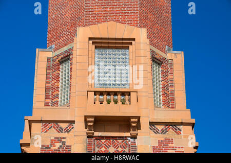 Riis Beach Tower, Gateway National Recreation Area, New York Foto Stock