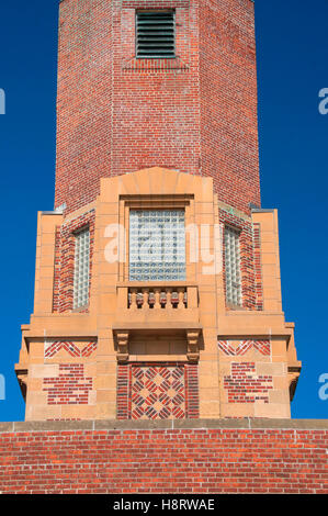 Riis Beach Tower, Gateway National Recreation Area, New York Foto Stock