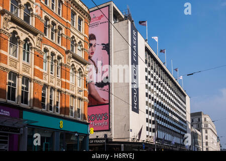 House of Fraser department store, Birmingham, West Midlands, England, Regno Unito Foto Stock
