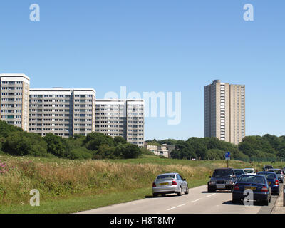 Modo internazionale da Weston a riva, Woolston, Southampton, Hampshire REGNO UNITO Foto Stock