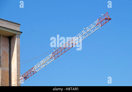 il braccio di gru Foto Stock