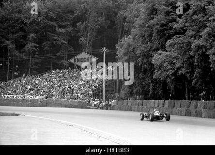 1963 solitudine GP CHRIS AMON PARNELL LOLA CLIMAX 2 Foto Stock