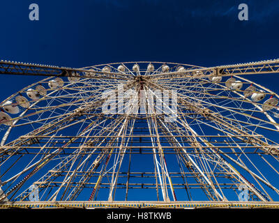 Grande Ruota, Central Pier di Blackpool, Lancashire, Regno Unito. Foto Stock
