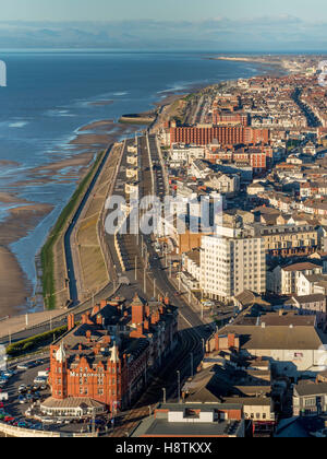 Hotel Metropole, Nord lungomare di Blackpool, Lancashire, Regno Unito. Foto Stock