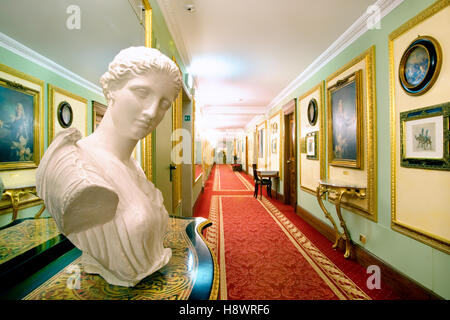 Interno del grand hotel des Iles Borromees Stresa, Italia Foto Stock