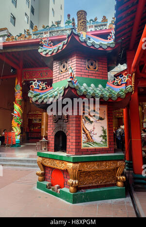 Guan Di tempio, conosciuto anche come Kuan Ti tempio in Chinatown. Kuala Lumpur in Malesia Foto Stock