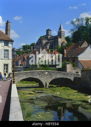 Chatillon-sur-Seine. La Borgogna, Francia Foto Stock