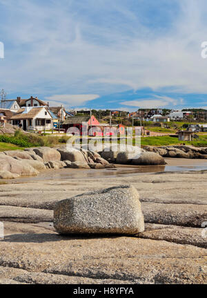 Uruguay, Rocha dipartimento, vista della Punta del Diablo. Foto Stock