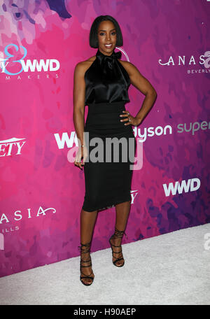 West Hollywood, CA. 17 Nov, 2016. Kelly Rowland a varietà e WWD di seconda StyleMakers annuale dei premi al Chisciotte Studios di Hollywood ovest il 17 novembre 2016 in West Hollywood, California. Credito: Faye Sadou/media/punzone Alamy Live News Foto Stock