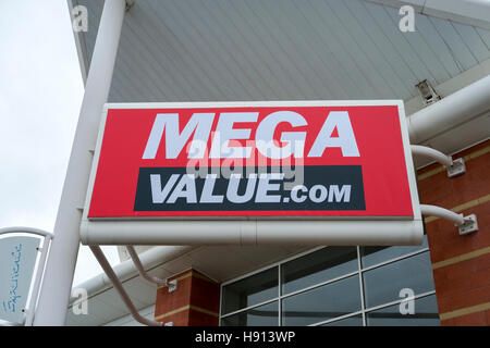 "Valore ega' store in Southport, Merseyside, Regno Unito Foto Stock