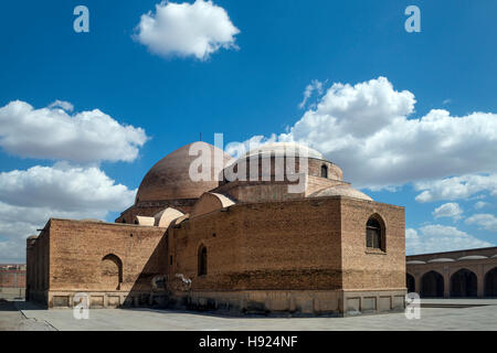 La Moschea Blu o Masjidi Qebud moschea a Tabriz, Iran Foto Stock