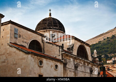 Cattedrale dell'Assunzione della Vergine in Dubrovnik, Croazia Foto Stock