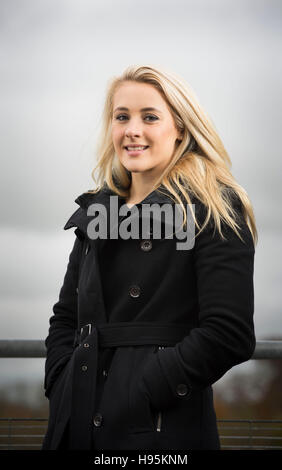 Nuotatore Siobhan-Marie O'Connor ha rappresentato la Gran Bretagna ai Giochi Olimpici. Foto Stock