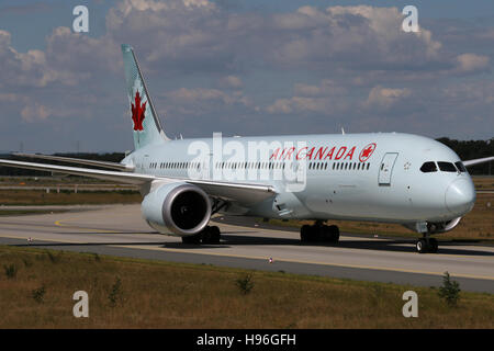 Francoforte, Germania - Luglio 18, 2016: Air Canada, Boeing 787-900 All'aeroporto di Francoforte Foto Stock