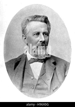 EDWARD DOWDEN (1843-1913) poeta irlandese e critico Foto Stock