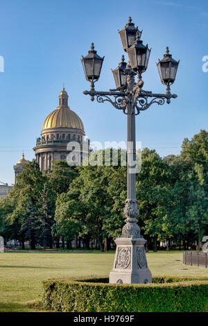 St Isaacs Cathedral. San Pietroburgo. La Russia Foto Stock