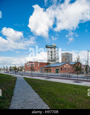 Belgio, Antwerpen - stella rossa Museo di linea Foto Stock